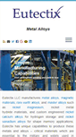 Mobile Screenshot of eutectix.com